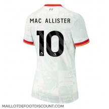 Maillot de football Réplique Liverpool Alexis Mac Allister #10 Troisième Femme 2024-25 Manche Courte