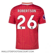 Maillot de football Réplique Liverpool Andrew Robertson #26 Domicile 2024-25 Manche Courte