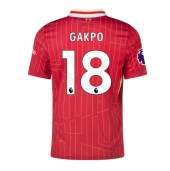 Maillot de football Réplique Liverpool Cody Gakpo #18 Domicile 2024-25 Manche Courte