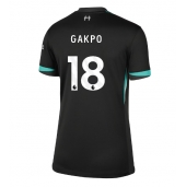 Maillot de football Réplique Liverpool Cody Gakpo #18 Extérieur Femme 2024-25 Manche Courte