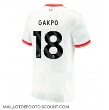 Maillot de football Réplique Liverpool Cody Gakpo #18 Troisième 2024-25 Manche Courte