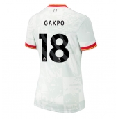 Maillot de football Réplique Liverpool Cody Gakpo #18 Troisième Femme 2024-25 Manche Courte