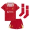 Maillot de football Réplique Liverpool Curtis Jones #17 Domicile Enfant 2024-25 Manche Courte (+ Pantalon court)