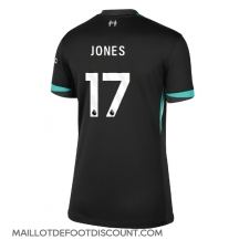 Maillot de football Réplique Liverpool Curtis Jones #17 Extérieur Femme 2024-25 Manche Courte