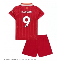 Maillot de football Réplique Liverpool Darwin Nunez #9 Domicile Enfant 2024-25 Manche Courte (+ Pantalon court)