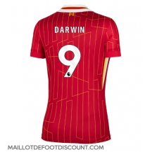 Maillot de football Réplique Liverpool Darwin Nunez #9 Domicile Femme 2024-25 Manche Courte