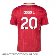 Maillot de football Réplique Liverpool Diogo Jota #20 Domicile 2024-25 Manche Courte