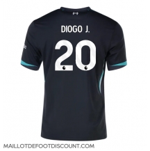 Maillot de football Réplique Liverpool Diogo Jota #20 Extérieur 2024-25 Manche Courte