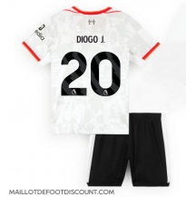 Maillot de football Réplique Liverpool Diogo Jota #20 Troisième Enfant 2024-25 Manche Courte (+ Pantalon court)