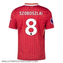 Maillot de football Réplique Liverpool Dominik Szoboszlai #8 Domicile 2024-25 Manche Courte