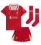 Maillot de football Réplique Liverpool Dominik Szoboszlai #8 Domicile Enfant 2024-25 Manche Courte (+ Pantalon court)