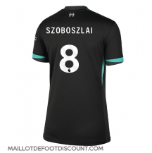 Maillot de football Réplique Liverpool Dominik Szoboszlai #8 Extérieur Femme 2024-25 Manche Courte