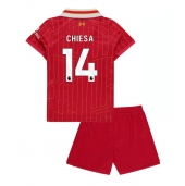 Maillot de football Réplique Liverpool Federico Chiesa #14 Domicile Enfant 2024-25 Manche Courte (+ Pantalon court)