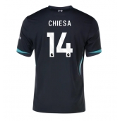 Maillot de football Réplique Liverpool Federico Chiesa #14 Extérieur 2024-25 Manche Courte