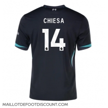 Maillot de football Réplique Liverpool Federico Chiesa #14 Extérieur 2024-25 Manche Courte