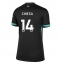 Maillot de football Réplique Liverpool Federico Chiesa #14 Extérieur Femme 2024-25 Manche Courte