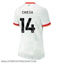 Maillot de football Réplique Liverpool Federico Chiesa #14 Troisième Femme 2024-25 Manche Courte