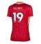 Maillot de football Réplique Liverpool Harvey Elliott #19 Domicile Femme 2024-25 Manche Courte