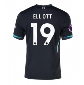 Maillot de football Réplique Liverpool Harvey Elliott #19 Extérieur 2024-25 Manche Courte