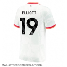 Maillot de football Réplique Liverpool Harvey Elliott #19 Troisième 2024-25 Manche Courte