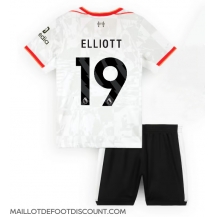 Maillot de football Réplique Liverpool Harvey Elliott #19 Troisième Enfant 2024-25 Manche Courte (+ Pantalon court)