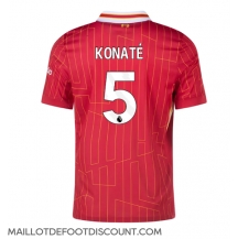 Maillot de football Réplique Liverpool Ibrahima Konate #5 Domicile 2024-25 Manche Courte