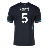 Maillot de football Réplique Liverpool Ibrahima Konate #5 Extérieur 2024-25 Manche Courte