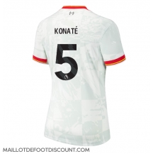 Maillot de football Réplique Liverpool Ibrahima Konate #5 Troisième Femme 2024-25 Manche Courte