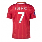 Maillot de football Réplique Liverpool Luis Diaz #7 Domicile 2024-25 Manche Courte