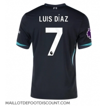 Maillot de football Réplique Liverpool Luis Diaz #7 Extérieur 2024-25 Manche Courte