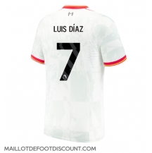 Maillot de football Réplique Liverpool Luis Diaz #7 Troisième 2024-25 Manche Courte