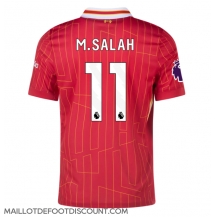 Maillot de football Réplique Liverpool Mohamed Salah #11 Domicile 2024-25 Manche Courte