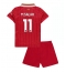 Maillot de football Réplique Liverpool Mohamed Salah #11 Domicile Enfant 2024-25 Manche Courte (+ Pantalon court)