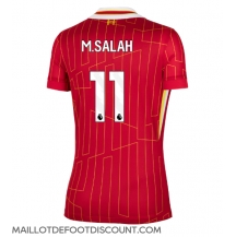 Maillot de football Réplique Liverpool Mohamed Salah #11 Domicile Femme 2024-25 Manche Courte