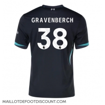 Maillot de football Réplique Liverpool Ryan Gravenberch #38 Extérieur 2024-25 Manche Courte