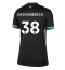 Maillot de football Réplique Liverpool Ryan Gravenberch #38 Extérieur Femme 2024-25 Manche Courte