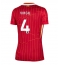 Maillot de football Réplique Liverpool Virgil van Dijk #4 Domicile Femme 2024-25 Manche Courte