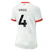 Maillot de football Réplique Liverpool Virgil van Dijk #4 Troisième Femme 2024-25 Manche Courte