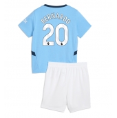 Maillot de football Réplique Manchester City Bernardo Silva #20 Domicile Enfant 2024-25 Manche Courte (+ Pantalon court)