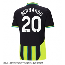 Maillot de football Réplique Manchester City Bernardo Silva #20 Extérieur 2024-25 Manche Courte