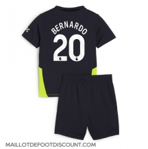 Maillot de football Réplique Manchester City Bernardo Silva #20 Extérieur Enfant 2024-25 Manche Courte (+ Pantalon court)