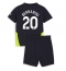 Maillot de football Réplique Manchester City Bernardo Silva #20 Extérieur Enfant 2024-25 Manche Courte (+ Pantalon court)