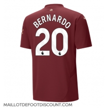 Maillot de football Réplique Manchester City Bernardo Silva #20 Troisième 2024-25 Manche Courte