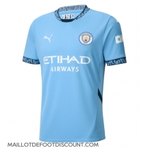 Maillot de football Réplique Manchester City Domicile 2024-25 Manche Courte