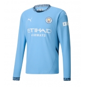 Maillot de football Réplique Manchester City Domicile 2024-25 Manche Longue