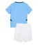 Maillot de football Réplique Manchester City Domicile Enfant 2024-25 Manche Courte (+ Pantalon court)