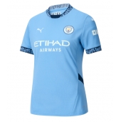 Maillot de football Réplique Manchester City Domicile Femme 2024-25 Manche Courte