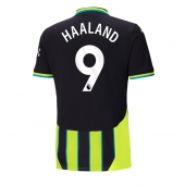 Maillot de football Réplique Manchester City Erling Haaland #9 Extérieur 2024-25 Manche Courte