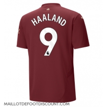 Maillot de football Réplique Manchester City Erling Haaland #9 Troisième 2024-25 Manche Courte