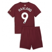 Maillot de football Réplique Manchester City Erling Haaland #9 Troisième Enfant 2024-25 Manche Courte (+ Pantalon court)